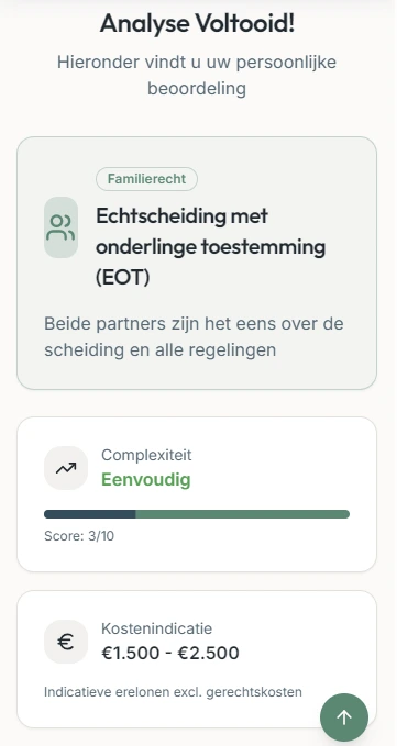 Mijn Dossier Beoordelen tool flow - stap 4